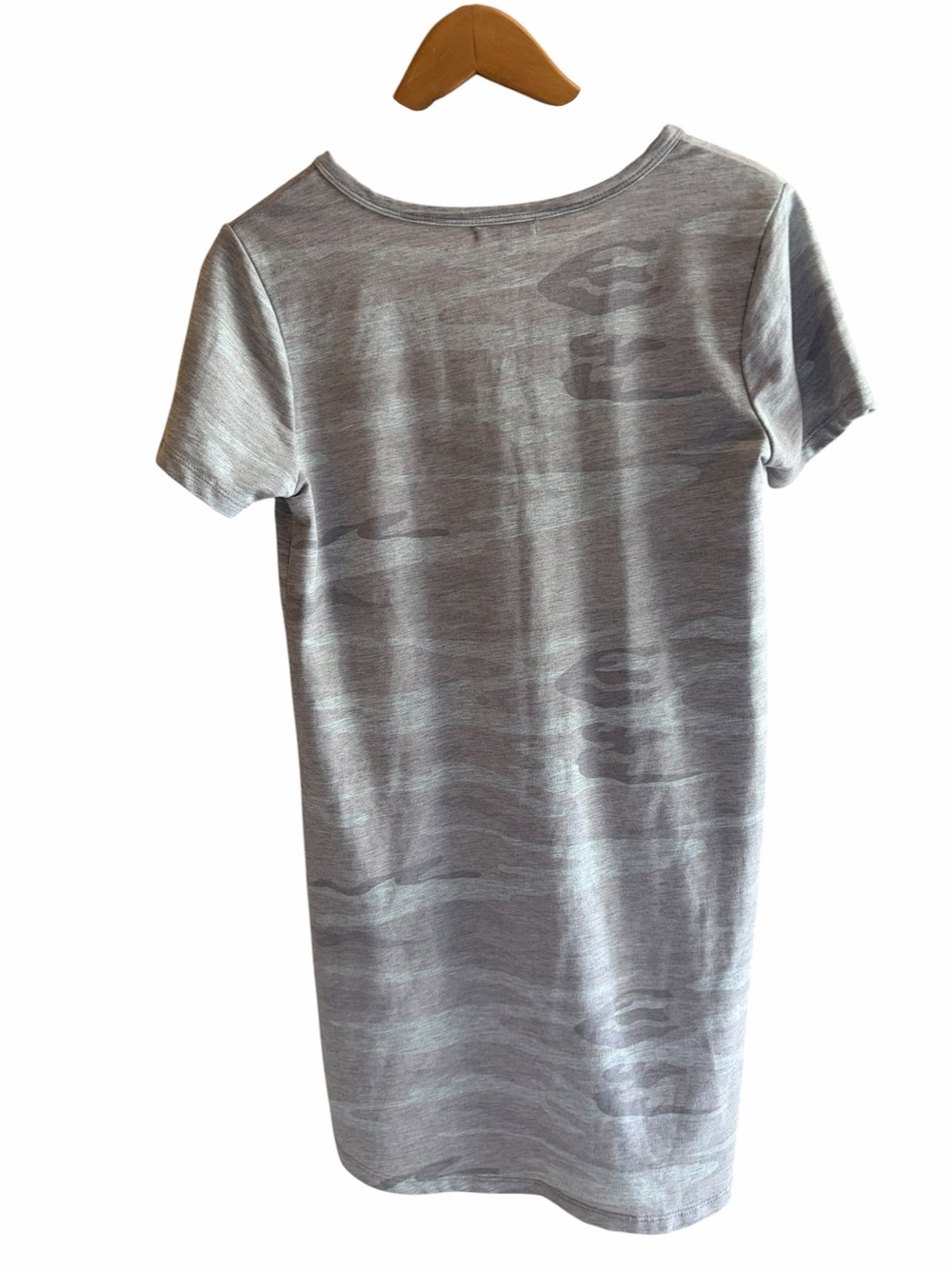 Z Supply Camo Split Neck Dress - Picture 4 of 6